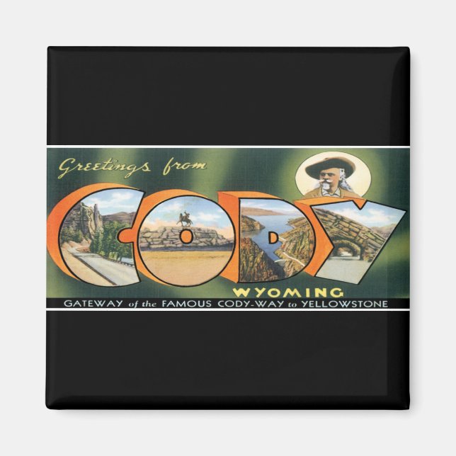 Íman Saudações de Cody (Frente)