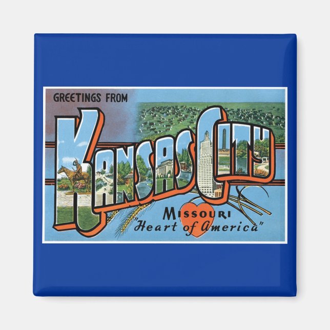 Íman Saudações de Kansas City! (Frente)