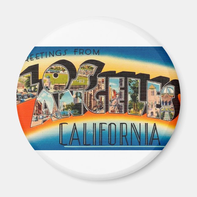 Íman Saudações De Los Angeles (Frente)