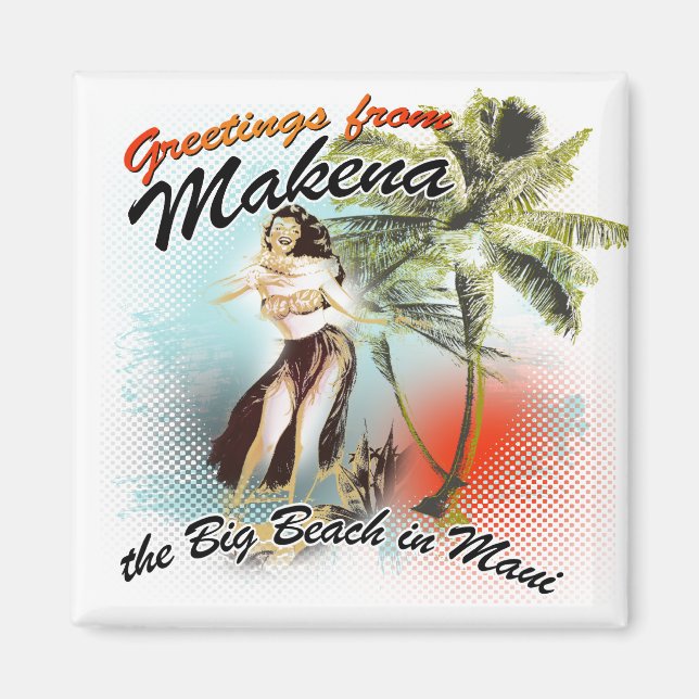 Íman saudações de makena (Frente)