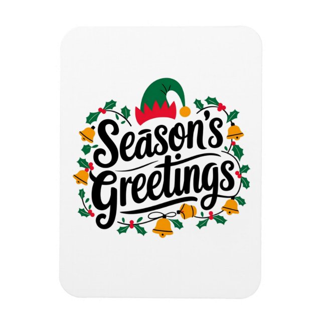 Íman Saudações de Natal (Vertical)