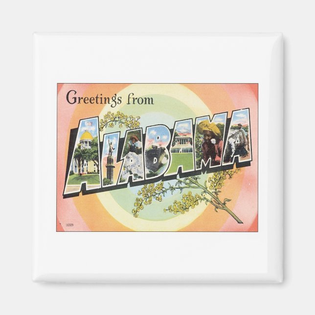Íman Saudações Do Alabama (Frente)