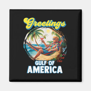 Íman Saudações Do Golfo Da América