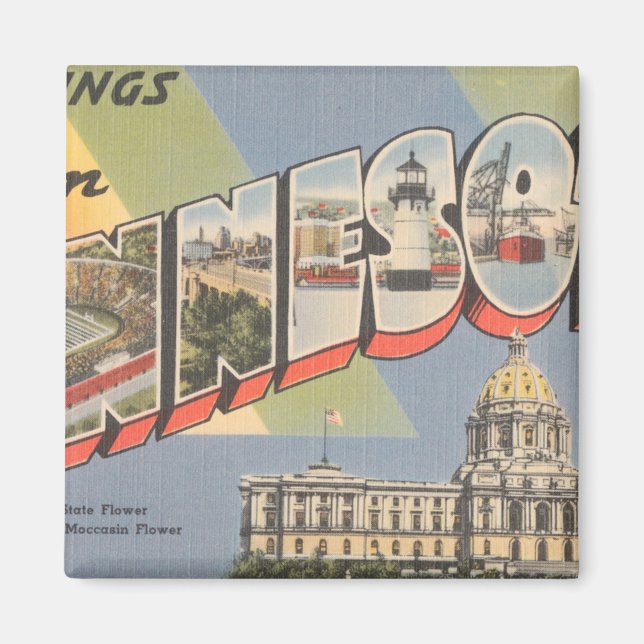 Íman Saudações Do Minnesota (Frente)