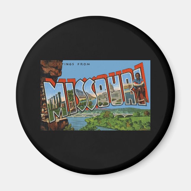 Íman Saudações do Missouri (Frente)