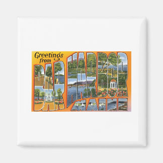 Íman Saudações do porto Bar, Maine