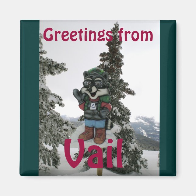 Íman Saudações do Vail (Frente)