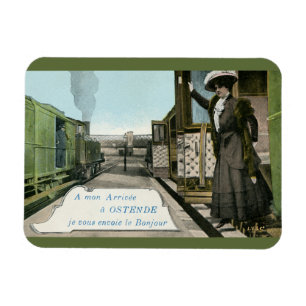 Íman  Saudações Vintage de Ostend