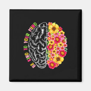 Íman Saúde Mental Propague Consciência Flor de Saúde Me