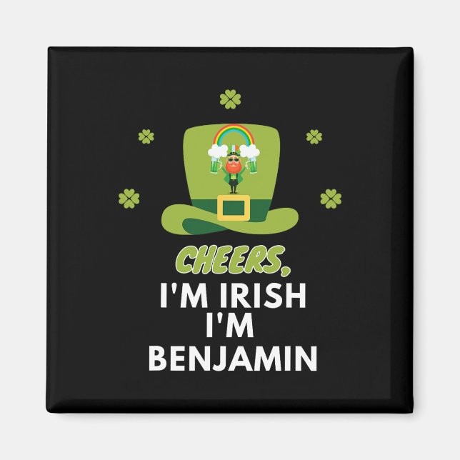 Íman Saúde Sou Irlandês Sou Benjamin (Frente)