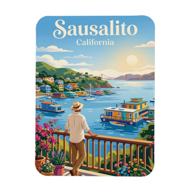 Íman Sausalito EUA (Vertical)