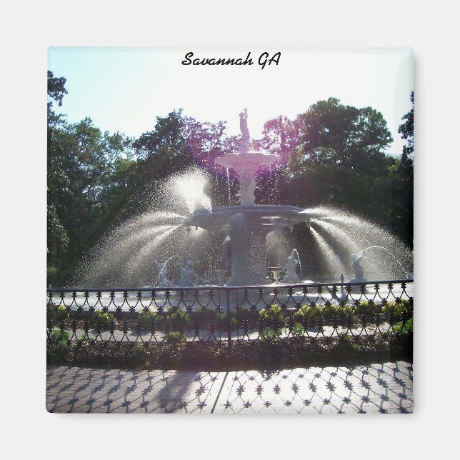 Íman Savannah GA (Frente)