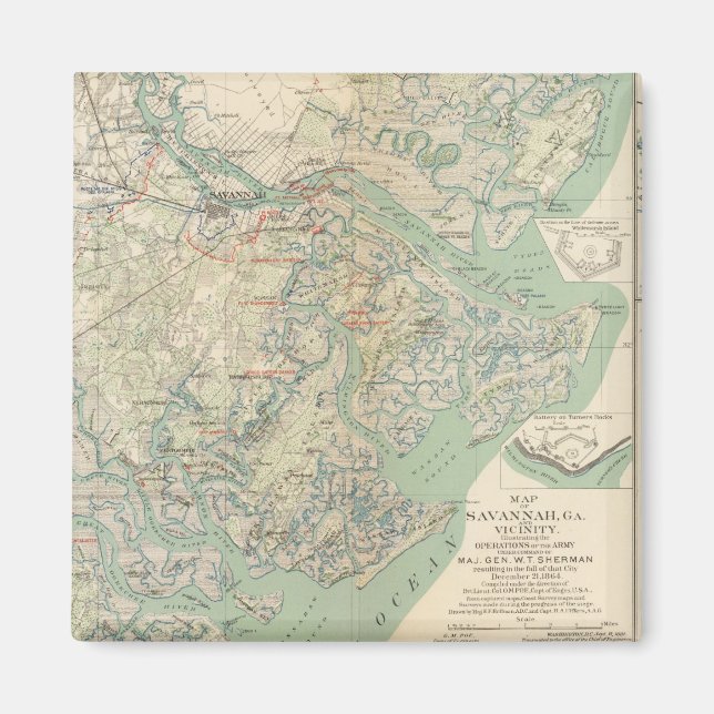 Íman Savannah, Ga e vizinhança (Frente)