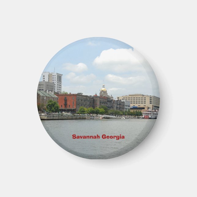 Íman Savannah Georgia (Frente)