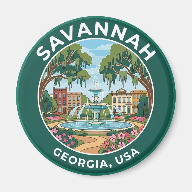 Íman Savannah, Geórgia, EUA (Frente)