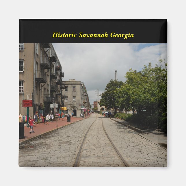 Íman Savannah Georgia histórica (Frente)