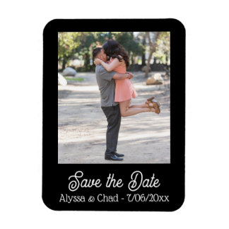 Íman Save the date magnet personalized photo