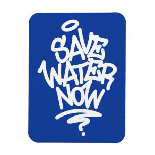 Íman Save Water Now