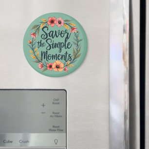 Íman Savor the Simple Moments Boho Floral Cote