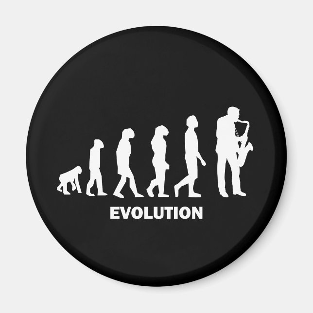 Íman saxofone (Frente)