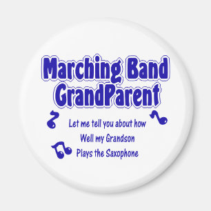 Íman Saxofone do Grandparent/da banda