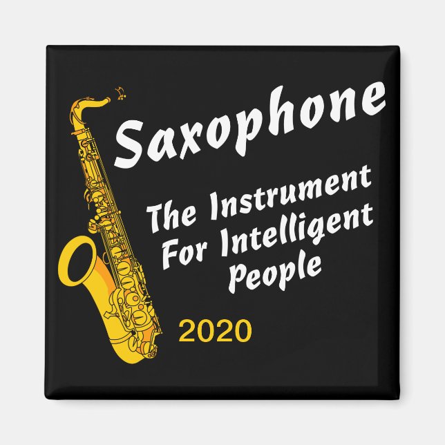 Íman Saxofone inteligente (Frente)
