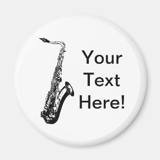 Íman Saxofone personalizado