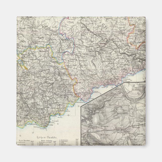 Íman Saxónia, Dresden Alemanha (Frente)