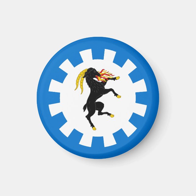 Íman SCA abençoado Herman Magnet (Frente)