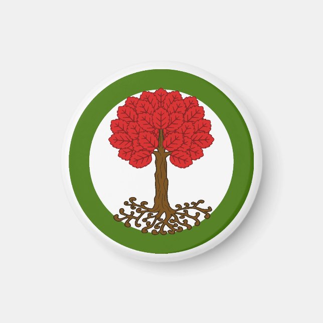 Íman SCA Myrgan Wood Magnet (Frente)