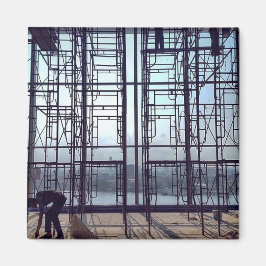 Íman Scaffolding no Lobby