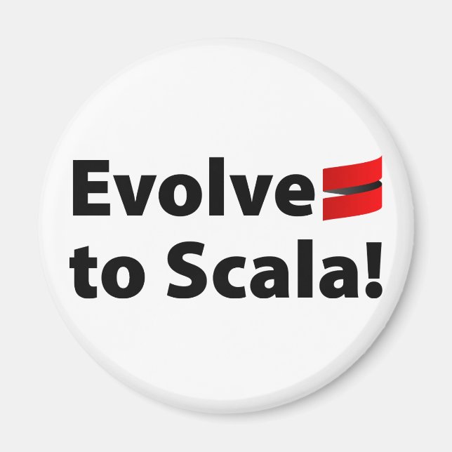Íman Scala Magnet, Evoluir Logotipo (Frente)
