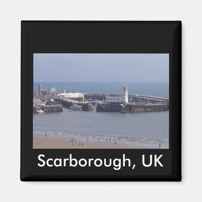 Íman Scarborough, ímã do Reino Unido (Frente)