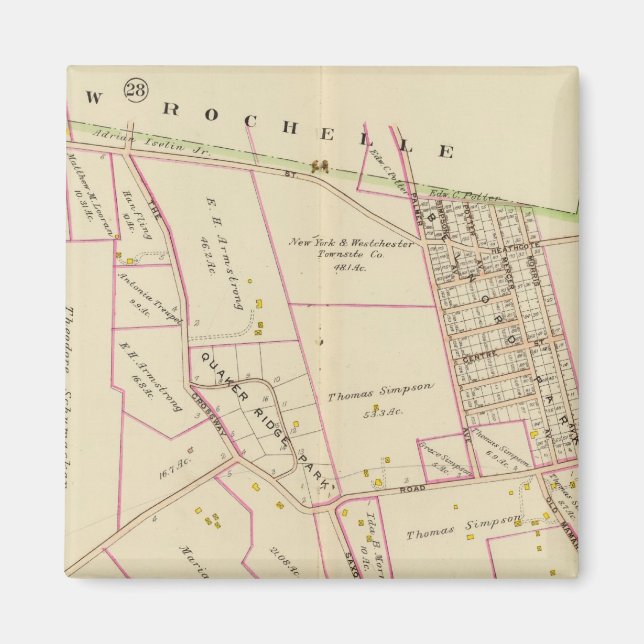 Íman Scarsdale, Nova Iorque (Frente)