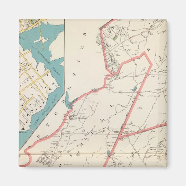 Íman Scarsdale, Nova Rochelle, cidades Mamaroneck (Frente)