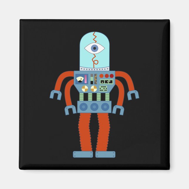 Íman Scary Eyeball Robot (Frente)