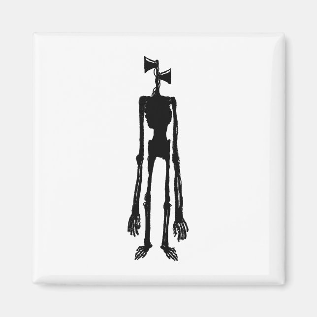 Íman Scary Siren Meme Gamer Kids Boys Girls Xmas Gifts  (Frente)