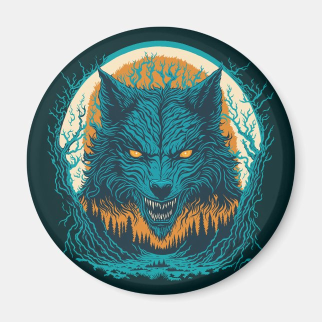 Íman Scary Werewolf (Frente)