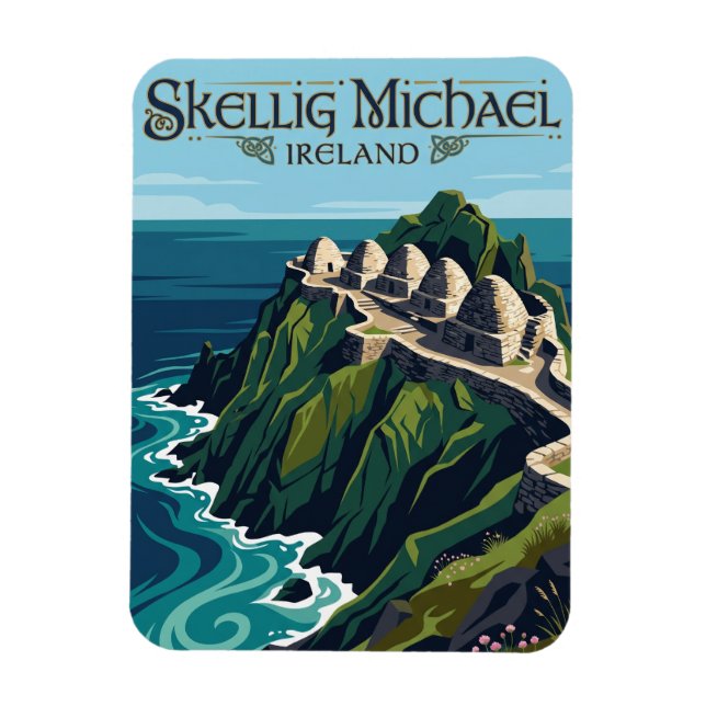 Íman Sceilg Mhichíl Irlanda (Vertical)