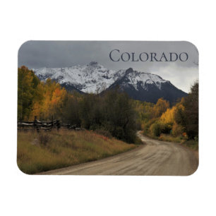 Íman Scenic Colorado Autumn no Dallas Divide Magnet