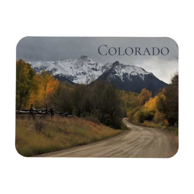 Íman Scenic Colorado Autumn no Dallas Divide Magnet (Horizontal)