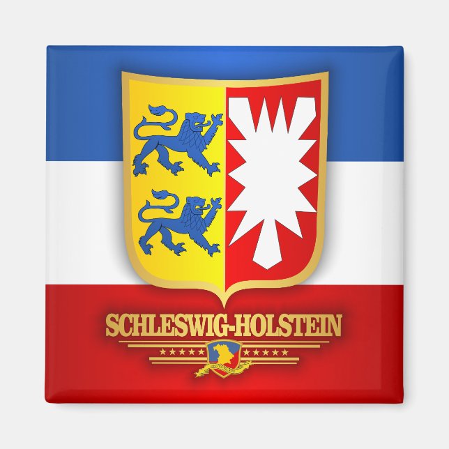Íman Schleswig-Holstein COA (Frente)