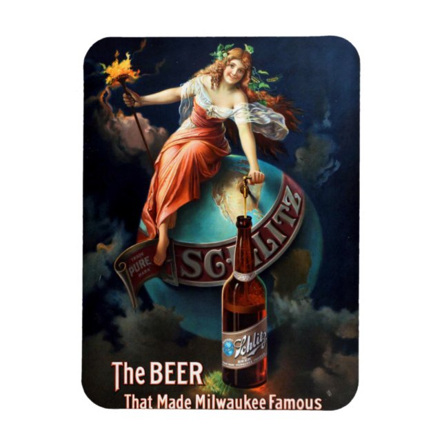 Íman Schlitz Beer Magnet (Vertical)