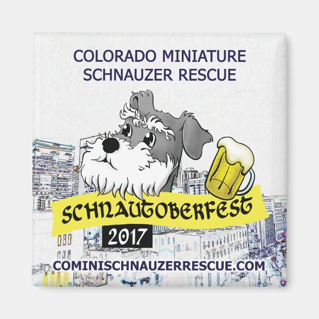 Íman Schnautoberfest 2017 - Magnet (Frente)