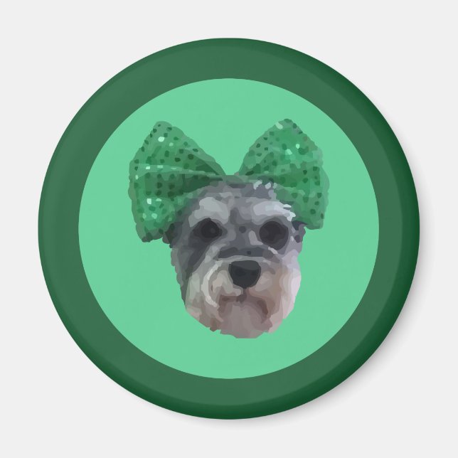 Íman Schnauzer (Frente)