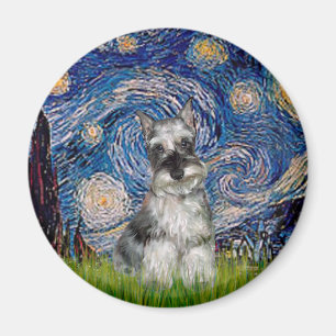Íman Schnauzer 1 - Starry Night