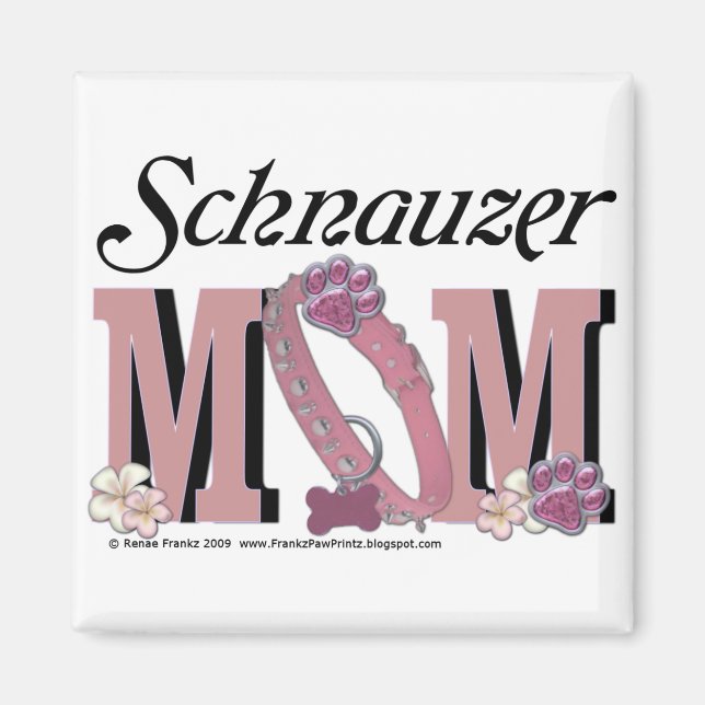 Íman Schnauzer MOM (Frente)