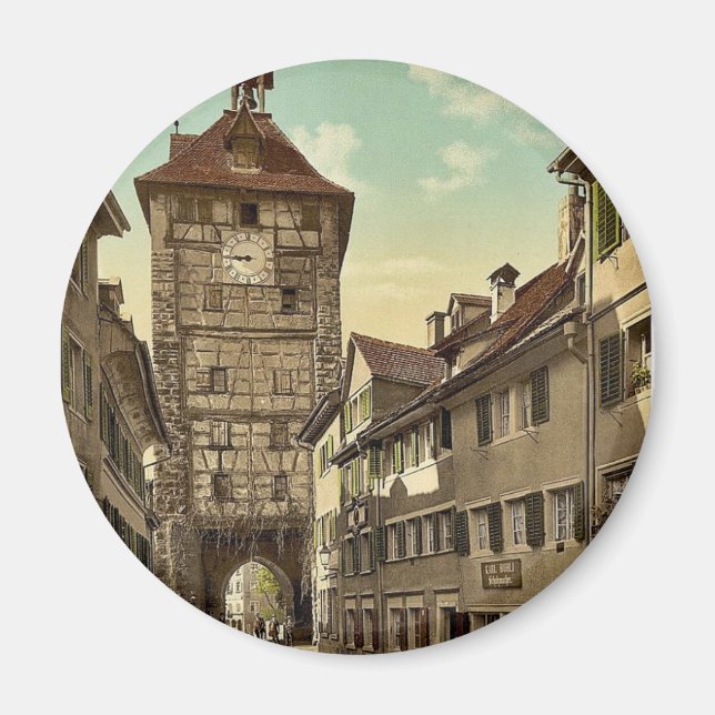 Íman Schnetzthor, interior, Constança (isto é, Konstan) (Frente)