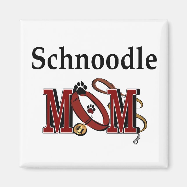 Íman Schnoodle MOM Gifts (Frente)