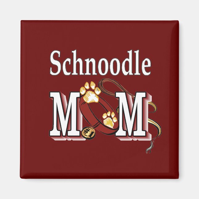 Íman Schnoodle MOM Gifts (Frente)